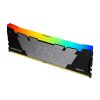 Kingston FURY Renegade/DDR4/8GB/4000MHz/CL19/1x8GB/RGB/Black