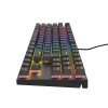 Genesis tichá herní klávesnice THOR 303/TKL/RGB/Outemu Peach/Drátová USB/CZ-SK layout/Černá