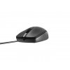 Natec optická myš RUFF 2/1 000 DPI/Kancelářská/Optická/Drátová USB/Černá