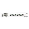 QNAP řízený switch QSW-M2106-4C (6x 2,5GbE RJ45 a 4x kombinované 10GbE SFP+ / 10GbE RJ-45)