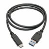 Kabel USB-C / USB-A (Samec/Samec), USB 3.1 Gen 2 (10Gb/s), USB-IF, kompatibilní Thunderbolt 3, 0.9m