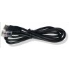 Kabel RJ45 9-12V pro pokladní zásuvku a pokladnu Euro 50/EFox, 1,1 m, černý