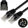 UTP Patch Kabel Neku 2x RJ45 CAT6 0,5m, černý