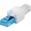 PremiumCord Konektor RJ45 8pinů CAT6A - montáž bez nástroje