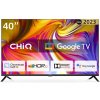 CHiQ L40H7G TV 40", FHD, smart, Google TV, dbx-tv, Dolby Audio, Frameless