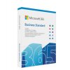 Microsoft 365 Business Standard CZ (1rok) předplatné na 1 rok (Office 365 pro podnikate, česká krabicová verze) bez média
