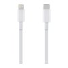 OBAL:ME Fast Charge USB-C/Lightning Kabel 1m White