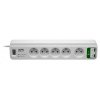 APC Essential SurgeArrest 5 outlets with 5V, 2.4A 2 port USB Charger 230V France, 1.8m