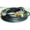 GEMBIRD Kabel HDMI-DVI 3m, M/M stíněný, zlacené kontakty