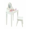 Dětský kosmetický stolek Tidlo dřevěný bílý