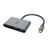 AKASA Hub USB-C na 2x Typ-C + 2x Typ-A USB 3.2