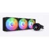 NZXT vodní chladič Kraken 360 ELITE RGB / 3x120mm RGB fan / 4-pin PWM / LCD disp. / 6 let