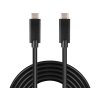 Kabel USB-C M/M USB 3.2 generation 2x2, 3A, 20Gbit/s černý, 3m