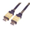 PremiumCord HDMI 2.0 High Speed + Ethernet kabel HQ, zlacené konektory, 1,5m