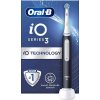 Oral-B iO Series 3 Matt Black elektrický zubní kartáček, magnetický, 3 režimy, tlakový senzor