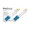 DIGITUS Fiber Optic Patch Cord, LC to LC, Singlemode, OS1, 09/125 µ, Duplex Length 1m