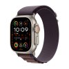 Apple Watch Ultra 2 GPS + Cellular, 49mm Titanium Case s Indigo Alpine Loop-Large