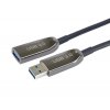PremiumCord prodlužovací optický AOC kabel USB 3.0 A/Male - A/Female, 30m