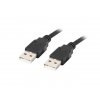 LANBERG USB-A M / M 2.0 kabel 1m, černý