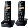 Panasonic KX-TG1612FXH, bezdrát. telefon, 2 sluchátka