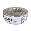 Síťový kabel iGET CAT6 UTP PVC Eca 100m/role