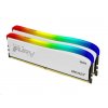KINGSTON DIMM DDR4 16GB (Kit of 2) 3600MT/s CL17 FURY Beast Bílá RGB SE