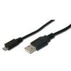 KABEL USB micro 0.75m 2.0, USB A(M) - microUSB B(M) kabel navržený pro rychlé nabíjení
