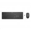 HP 230 Wireless Keyboard & Mouse EN combo - bezdrátová klávesnice a myš
