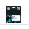 HP 4S6W2NE originální náplň azurová č.937 cyan cca 800 stran (cyan, pro HP OfficeJet 9120e, 9122e, 9132e, 9720e, 9730e)