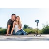 Selfie tyč FIXED Snap s tripodem, 1/4" závit a bezdrátovou spouští, černá