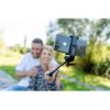 Selfie tyč FIXED Snap s tripodem, 1/4" závit a bezdrátovou spouští, černá