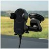 Držák FIXED s rychlým bezdrátovým nabíjením Matic XL na sklo nebo palubní desku, 15W, černý