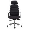 Ergonomická kancelářská židle SPINE černá s PDH, sezení 8 hodin denně