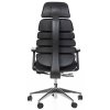 Ergonomická kancelářská židle SPINE černá s PDH, sezení 8 hodin denně