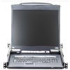 ATEN CL5716IN 16-Port PS/2-USB VGA 19" LCD KVM over IP Switch with Daisy-Chain Port and USB Peripheral Support