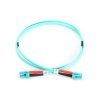 DIGITUS Fiber Optic Patch Cord, LC to LC, Multimode, OM3, 50/125 µ, Duplex Length 1m