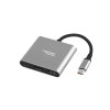 Natec multiport adaptér Fowler MINI USB-C PD, USB 3.0, HDMI 4K