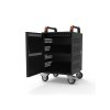 PORT CONNECT CHARGING CABINET 20 Notebooks + RACK 1xU 19’’, černý