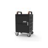 PORT CONNECT CHARGING CABINET 20 Notebooks + RACK 1xU 19’’, černý