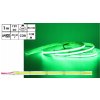 Homogenní Neon COB LED pásek 12V 50m ZELENÝ