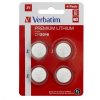VERBATIM Lithium baterie CR2016 3V 4 Pack