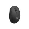 Myš Natec STORK/Kancelářská/Optická/1 600 DPI/Bezdrátová USB/Černá