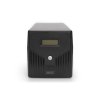 DIGITUS Professional Line-Interactive UPS, 2000VA / 1200W 12V / 9Ah x2 baterie, 4x CEE 7/7, AVR, USB, RS232, RJ11 / 45, LCD disple