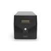 DIGITUS Professional Line-Interactive UPS, 2000VA / 1200W 12V / 9Ah x2 baterie, 4x CEE 7/7, AVR, USB, RS232, RJ11 / 45, LCD disple