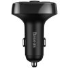 Baseus bluetooth MP3 FM Transmiter s nabíjením 2xUSB 3.4A černý
