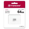 TRANSCEND MicroSDXC karta 64GB 300S, UHS-I U1 + adaptér