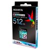 ADATA SDXC karta 512GB Express, PCIe Gen3, UHS-I, C10, V30, (R:800/W:700 MB/s)