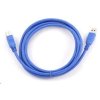 GEMBIRD Kabel USB 3.0 A-B propojovací 1,8m (modrý)