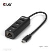 Club3D hub USB-C 3.2 na 3xUSB-A 3.2 + RJ45 1Gbps