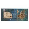 Hračka Ugears 3D dřevěné mechanické puzzle Nástěnné hodiny Aero